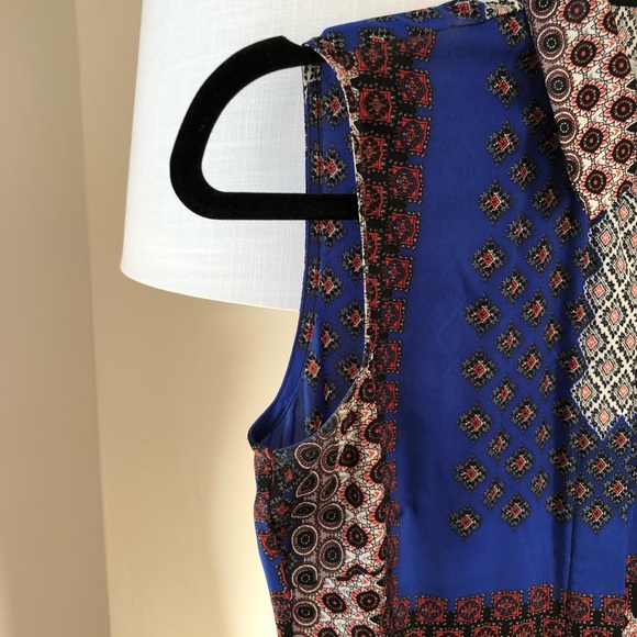 ASOS Culotte Jumpsuit In Scarf Print - Picture 6 of 7